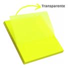 Blocos Adesivos (PostIt) - Transparente - 76x76mm - Bloco com 50 folhas - Blocos Adesivos (PostIt) - Transparente - 76x76mm - Bloco com 50 folhas -