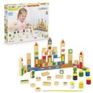 Blocos Construtor Colorir E Brincar 60 Peças 713 - Junges