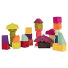 Blocos de construção B. brinquedos B. baby Elemenosqueeze 26 blocos Blocos de construção B. brinquedos B. baby Elemenosqueeze 26 blocos