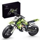 Blocos de construção: brinquedo para motocicleta, Mesiondy Stem Bricks, 476 unidades