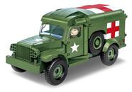 Blocos de construção Coleção histórica COBI 1942 Ambulance WC 54 Blocos de construção Coleção histórica COBI 1942 Ambulance WC 54