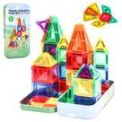Blocos de construção de brinquedos BENOKER Mini Magnetic Tiles 32 unidades STEM