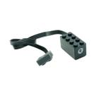 Blocos De Construção De Carro RC DIY Para Crianças Acessórios De Reforma MOC Micro-motor Funções De