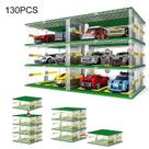 Blocos de construção: estacionamento urbano, garagem, brinquedo DIY, 5109