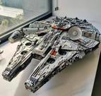 Blocos de construção Falcon Millennium ultimate collector séries com 7541 peças