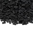Blocos de construção Feleph Black 1 2 Tile 700 peças para crianças