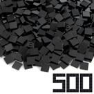 Blocos de construção Feleph Black 2 2 Tile 500 peças para crianças