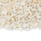 Blocos de construção Feleph White 1x2 Tile 700 peças e peças
