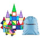 Blocos de construção Magnet Tile PicassoTiles PC61 com base de carro