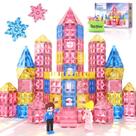 Blocos de construção magnéticos Soyee Diamond Princess Castle Kids