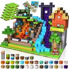 Blocos de construção magnéticos ToyUnited 200 unidades com 6 placas de base para crianças a partir de 3 anos