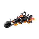 Blocos de construção: motocicleta Ghost Rider montada Blocos de construção: motocicleta Ghost Rider montada