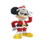 Blocos de construção Puzzle Christmas Mickey Micro 3D Figures