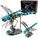 Blocos de construção STEM Kit mecânico Dragonfly funxinee