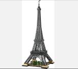 Blocos de construção Torre Eiffel 10.001 peças 149 cm para adultos