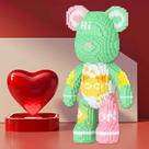 Blocos de construção Toy Bear OZTZ Creative Game 3D Bear Childhood Blocos de construção Toy Bear OZTZ Creative Game 3D Bear Childhood