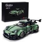 Blocos de construção Toy Nifeliz Pr 966 Sport Car MOC em escala 1:8 Blocos de construção Toy Nifeliz Pr 966 Sport Car MOC em escala 1:8