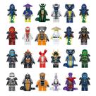 Blocos de construção Venalisa compatíveis com Lego Ninjago 24 unidades