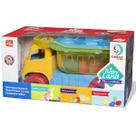 Blocos de Encaixe BABY LAND Caminhao Dino Sabidinho Amarelo Cardoso TOYS 1007