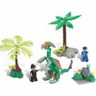 Blocos de Encaixe Dino Saga Operação Oviraptor Dinossauros 112 peças Multicolorido 6576 Xalingo