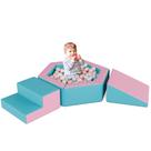 Blocos de Escalada de Espuma TOLEAD Conjunto de Brinquedos para Bebês Rosa