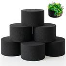 Blocos de espuma floral Max Shape Black para flores artificiais (pacote com 6)