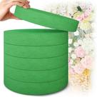 Blocos de espuma floral Max Shape, redondos, grandes, pacote com 6