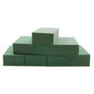 Blocos de espuma floral Prashent Green Wet Dry 8 unidades para flores