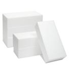 Blocos de espuma Juvale, tijolo de poliestireno para artesanato, 8 x 4 x 2 polegadas, pacote com 6