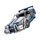 Blocos De Montagem De Carro Esportivo Para Meninos, Modelo GTR R34 Em Escala 1:4, Brinquedo Blocos De Montagem De Carro Esportivo Para Meninos, Modelo GTR R34 Em Escala 1:4, Brinquedo