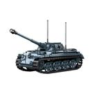 Blocos De Montagem De Modelo De Veículo Blindado Da Segunda Guerra Mundial, Brinquedos DIY Para