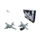 Blocos De Montagem Em Escala 1/72 Modelo Moderno DIY 3D Avião Su-25 Tanque Decoração Para Casa