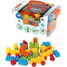 Blocos de Montar 48 Peças com Maleta Brinquedo Paki TOYS