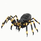 Blocos de Montar Aranha Preta 445 Peças Kit de Mini Blocos Criativos