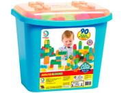 Blocos de Montar BABY LAND Molto BOX 90 Peças Menino Cardoso 8012