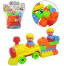 Blocos de Montar Bloc com 24 Peças Colors - 20 Comercial