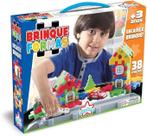 Blocos de Montar Brinque Formas com Carrinhos Big Star
