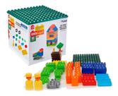Blocos De Montar C/base 86 Peças Brinquedo Didático Infantil 5106