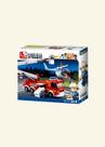 Blocos De Montar Caminhão Bombeiro E Helicóptero 394 Pcs - Multikids