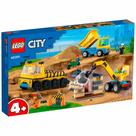 Blocos de Montar - Caminhões de Construção e Guindaste - 235 peças - LEGO City