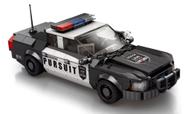Blocos de montar carrinho de policia 404 peças reobrix modelo 816