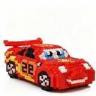 Blocos de Montar Carro de Corrida + 800 Peças Brinquedo Criativo e Educativo