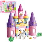 Blocos de Montar Castelo da Princesa e Príncipe Encantado - Castela Blocos de Montar Castelo da Princesa e Príncipe Encantado - Castela
