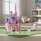 Blocos De Montar Castelo Encantado Princesa 1000 Peças 6 Em 1