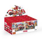 Blocos de Montar Coleção Fogo Bombeiros 3in1 108 pçs 3018-3 - COGO Dorémi Blocos de Montar Coleção Fogo Bombeiros 3in1 108 pçs 3018-3 - COGO Dorémi