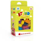 Blocos de Montar Coloridos Brinquedo Educativo Didático Infantil Tand Kids 20 Peças