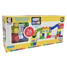 Blocos De Montar Coti Block Pista Divertida Baby 26 Peças - Cotiplas Blocos De Montar Coti Block Pista Divertida Baby 26 Peças - Cotiplas