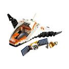 Blocos De Montar Da Nave Espacial Lunar Série Cidade 60224 Missão De Serviço De Satélite Brinquedos