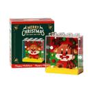 Blocos De Montar De Natal: Papai Noel, Boneco De Neve E Árvore - Brinquedos Educacionais De Pequenas