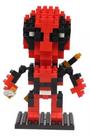 Blocos de montar deadpool filme herói miniatura decorativa 8,5cm